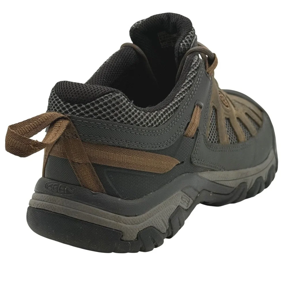 KEEN Targhee II Low Hiking Shoes Men's Size 10 Brown Waterproof Trail Outdoors